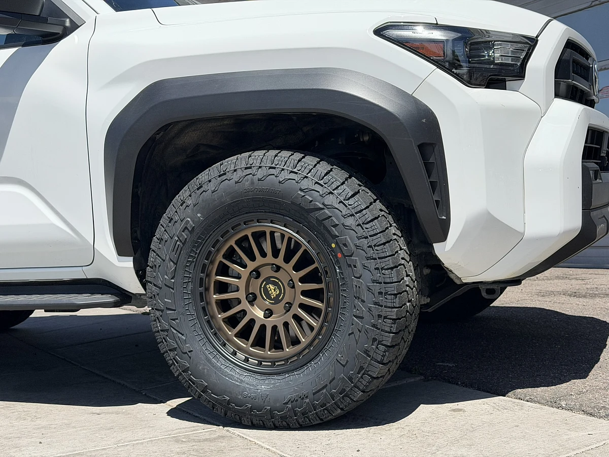 2026 Toyota 4Runner with Basta RF3 Bronze Wheels