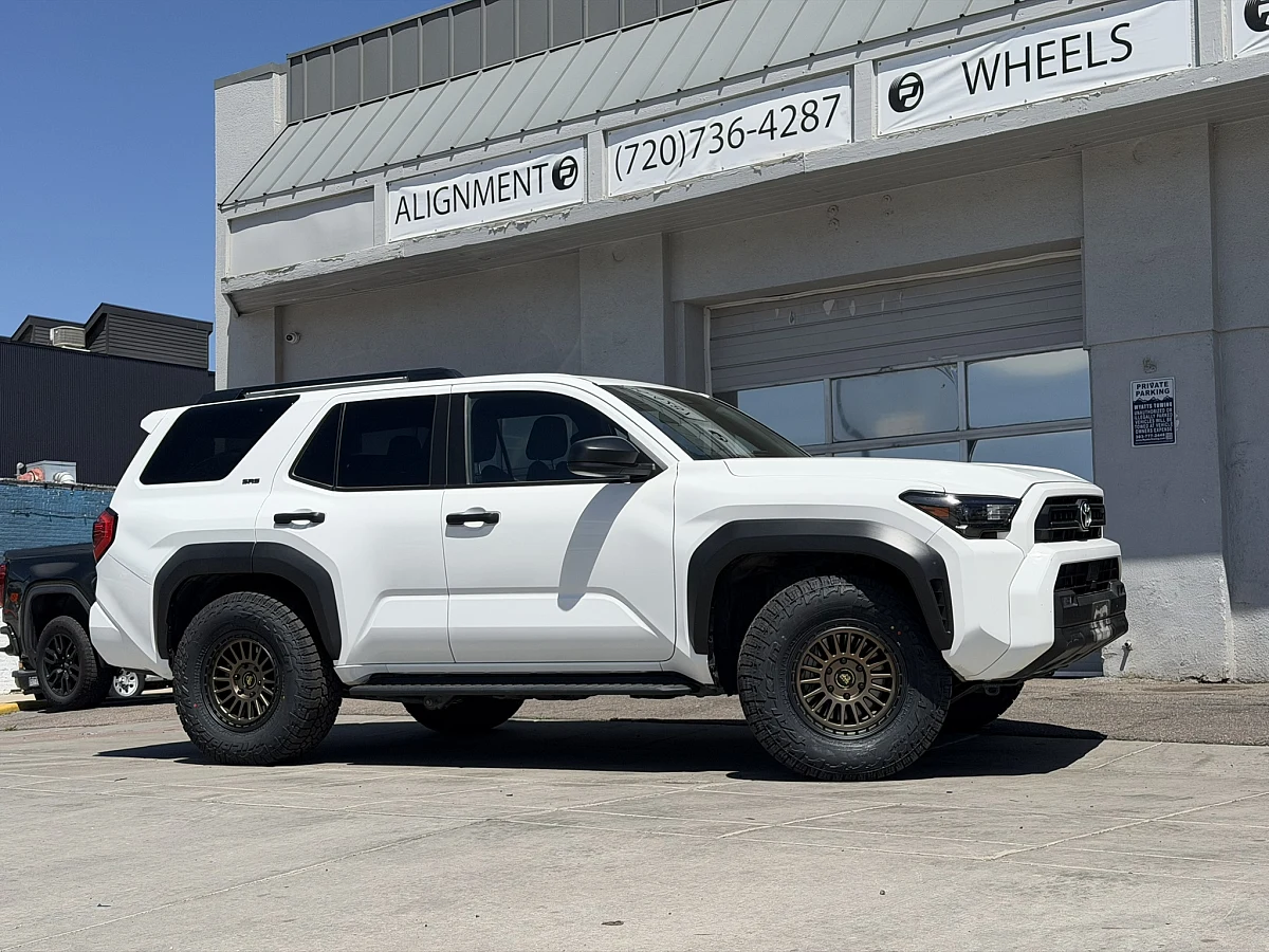 2026 Toyota 4Runner with Bronze Basta RF3 Rims