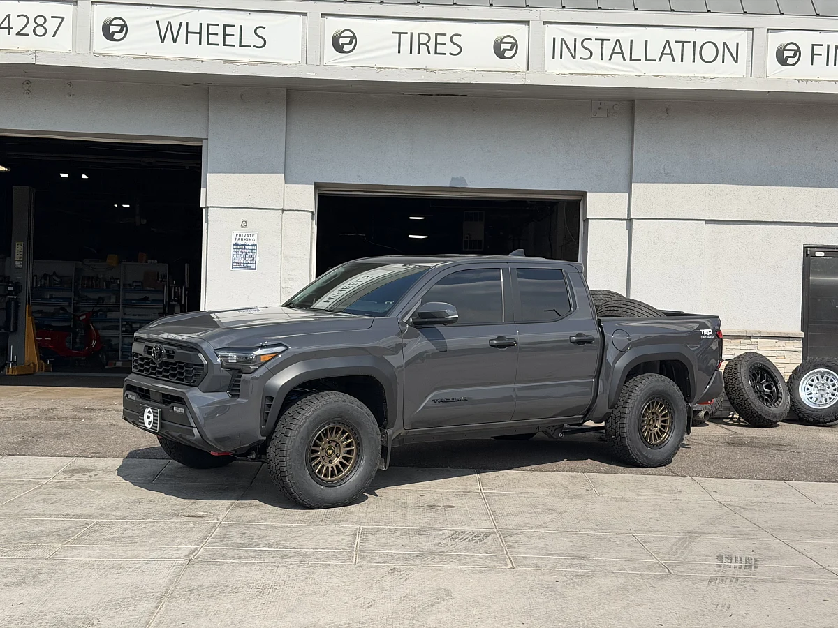 Bronze Wheels Basta RF3 on 2026 Toyota Tacoma