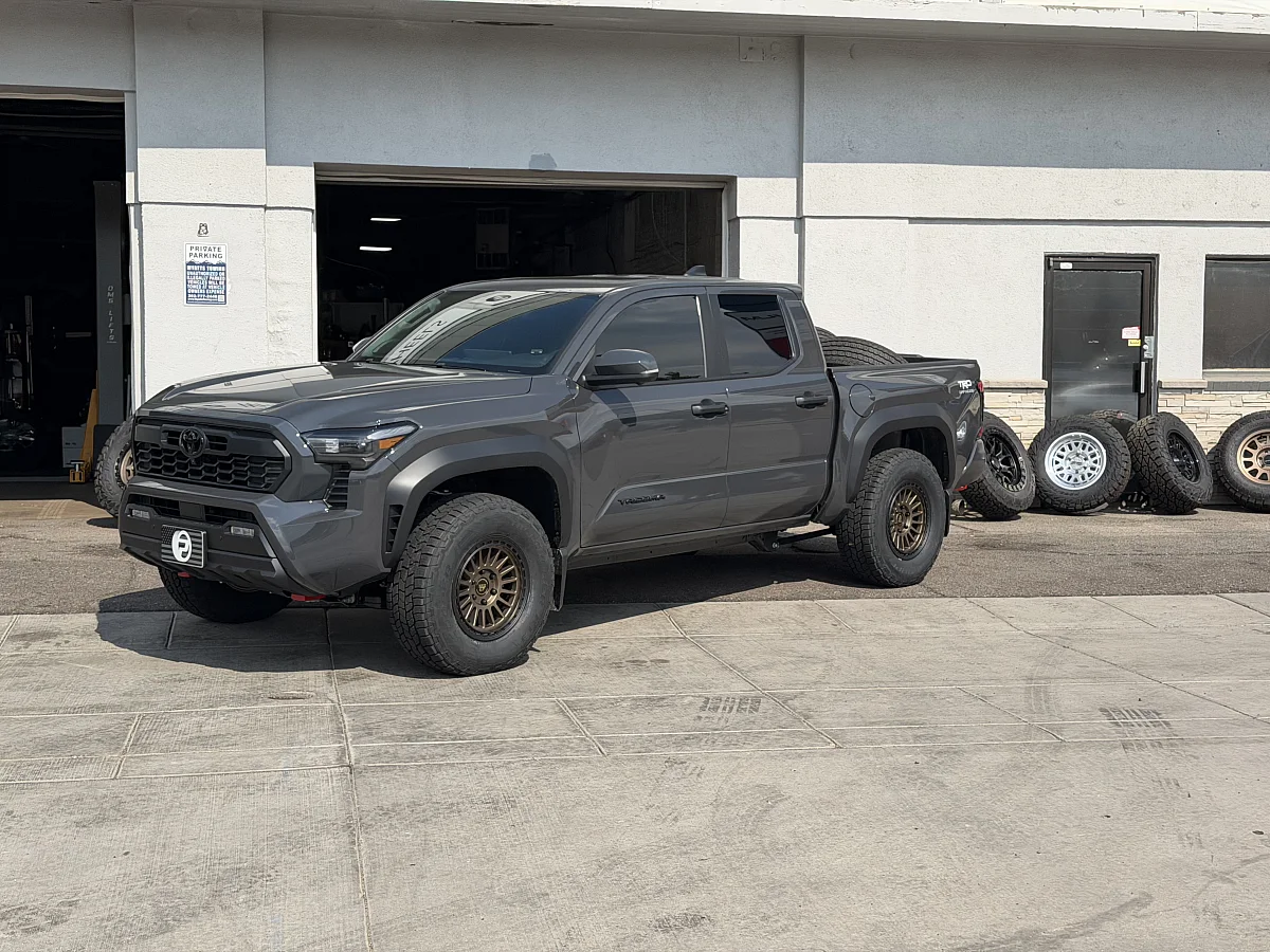 2026 Toyota Tacoma with Basta RF3 in Bronze