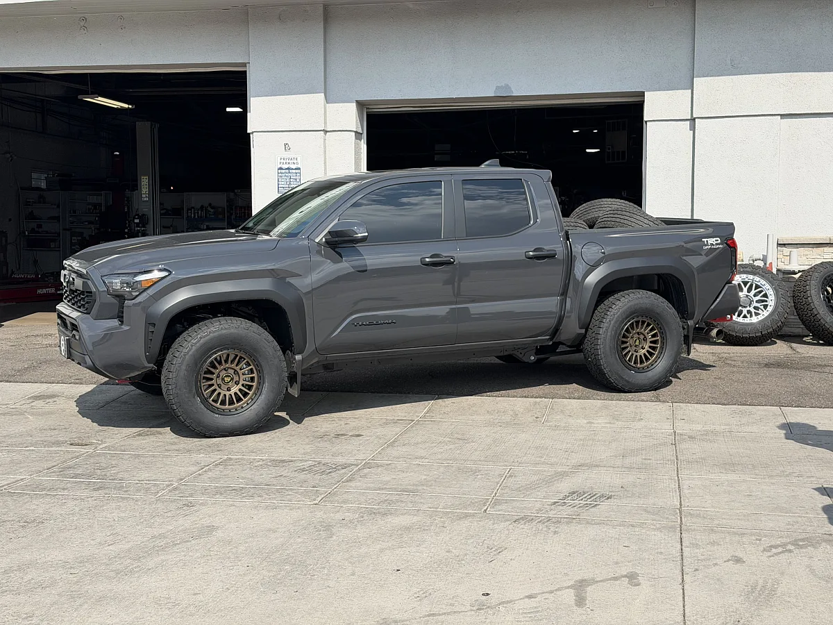 2026 Toyota Tacoma Basta RF3 Bronze Custom Wheels