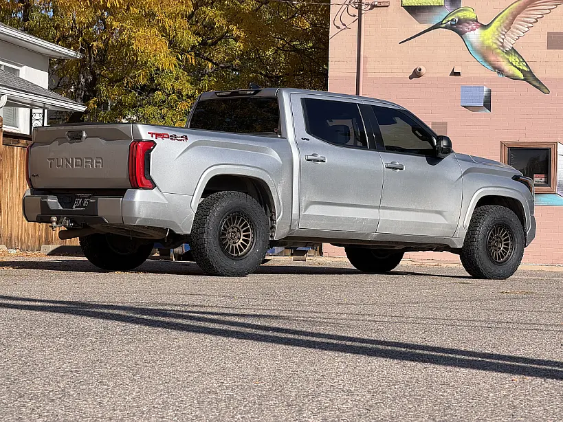 2026 Toyota Tundra with Basta RF3 Bronze Wheels
