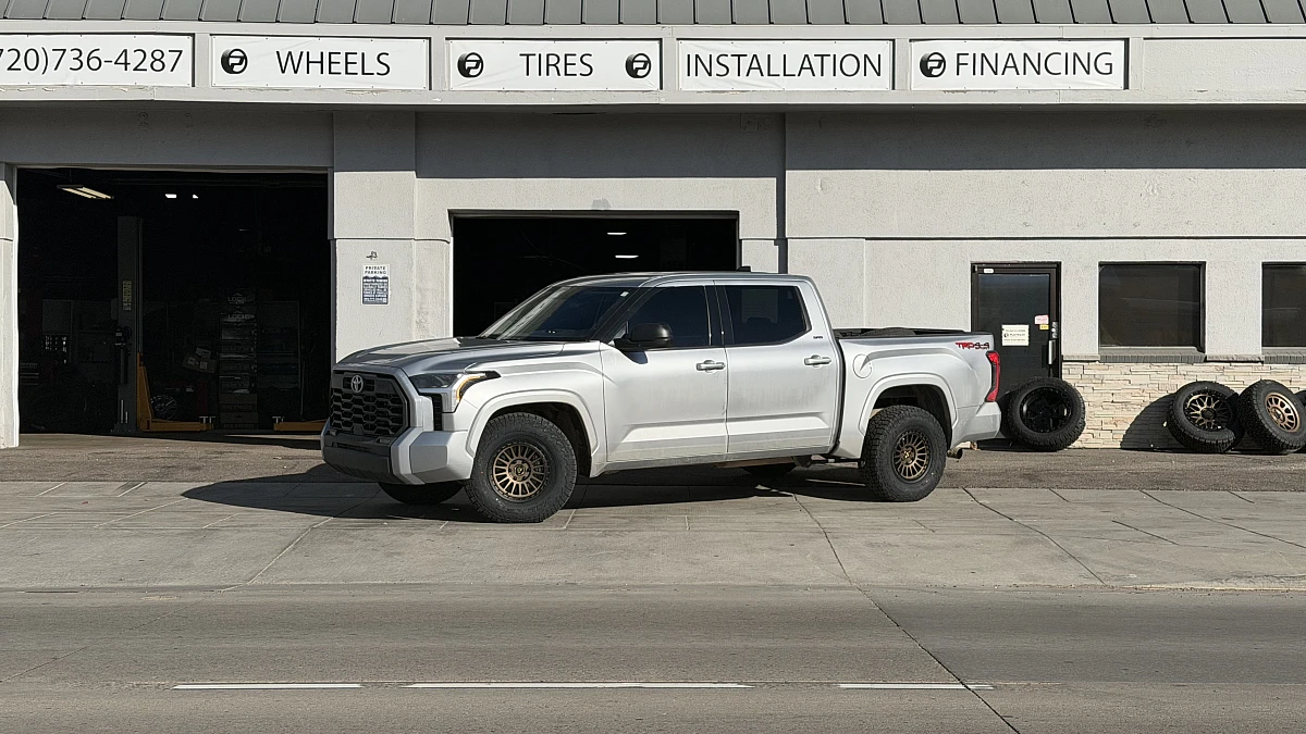 2026 Toyota Tundra with Bronze Basta RF3 Rims