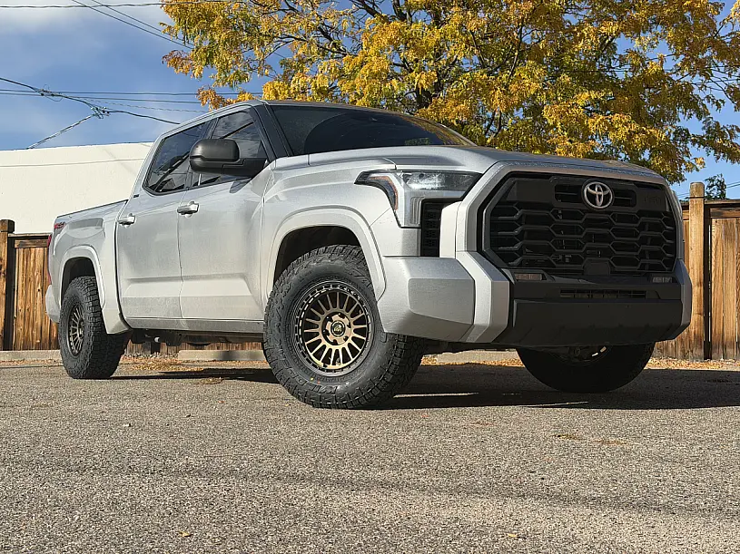 Basta RF3 Bronze Rim on 2026 Toyota Tundra