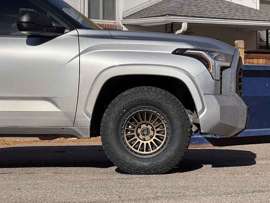 Bronze Basta RF3 on 2026 Toyota Tundra