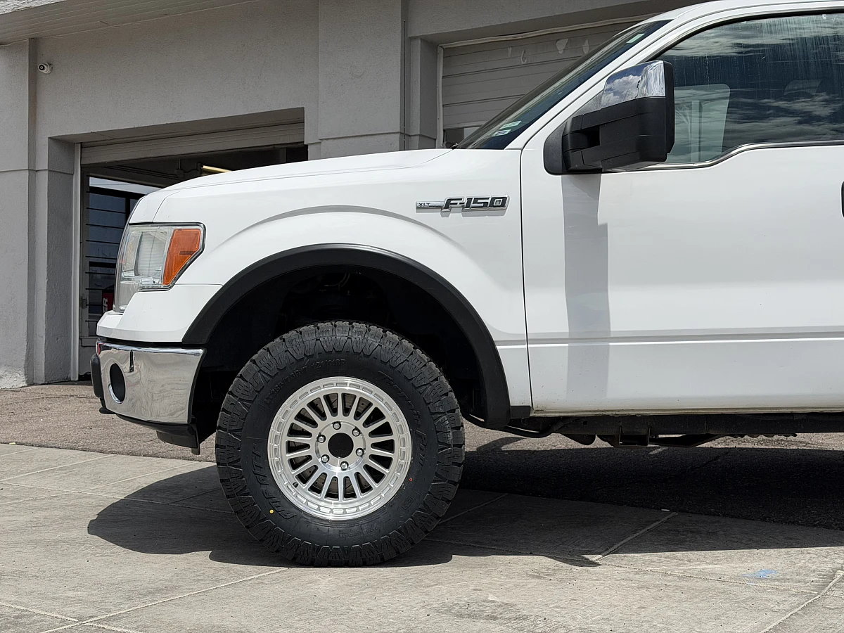 Basta RF3 Polished Silver on 2012 Ford F-150
