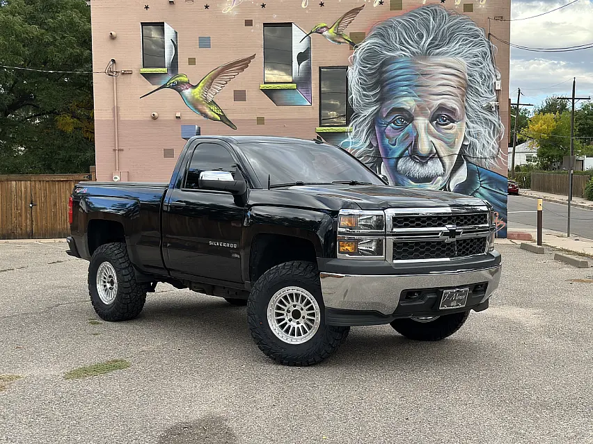 2015 Chevrolet Silverado 1500 Basta RF3 Polished Silver Wheel