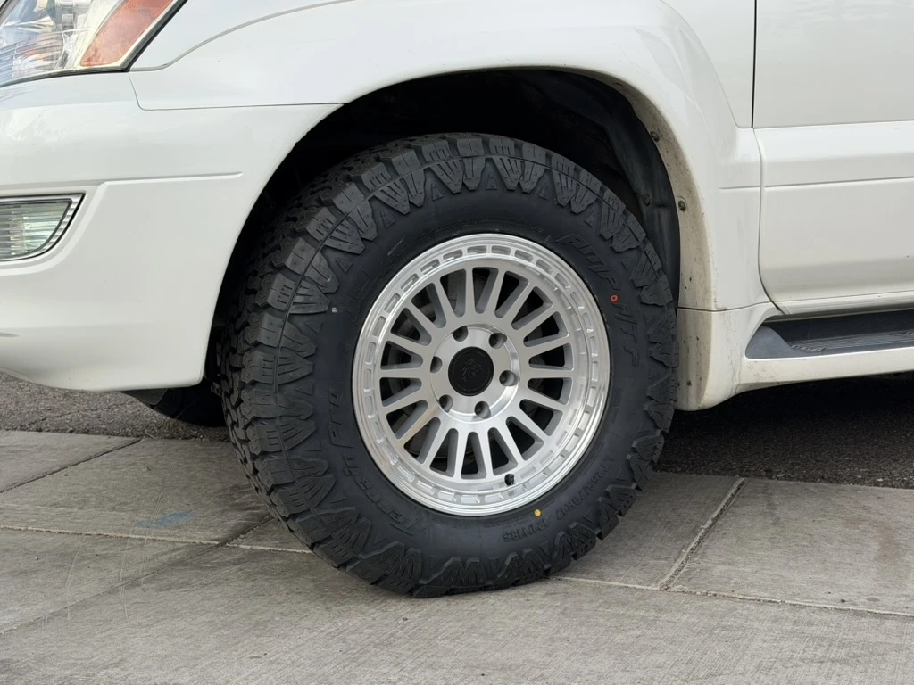 2016 Lexus GX with Polished Silver Basta RF3 Rims