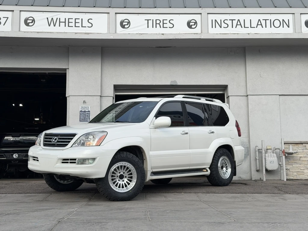Basta RF3 Polished Silver Aftermarket Wheel on 2016 Lexus GX