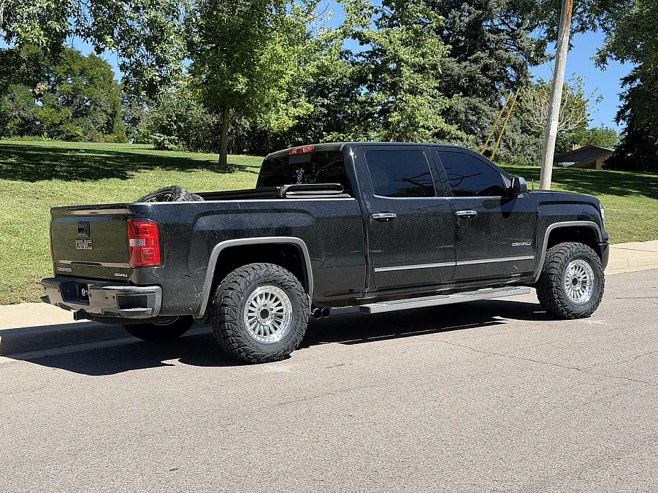 Polished Silver Basta RF3 Rim on 2017 GMC Sierra 1500