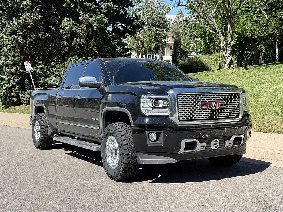 2017 GMC Sierra 1500 Running Basta RF3 Polished Silver