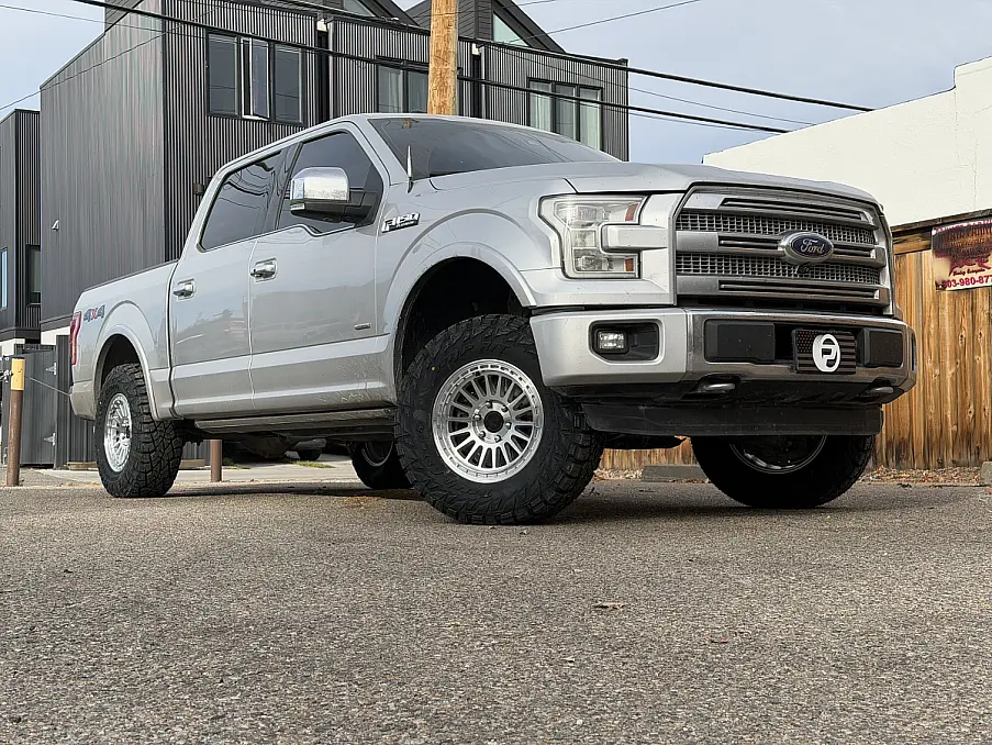 2019 Ford F-150 Equipped with Basta RF3 Polished Silver