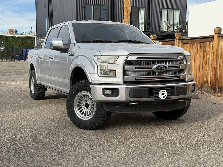 Basta RF3 Wheels in Polished Silver for 2019 Ford F-150