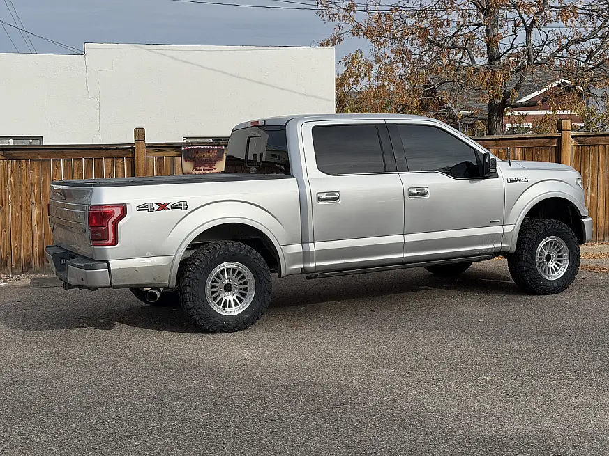 2019 Ford F-150 with Basta RF3 Polished Silver Wheels