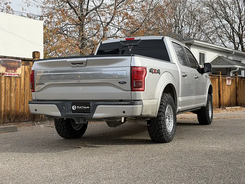Basta RF3 Polished Silver Rim on 2019 Ford F-150