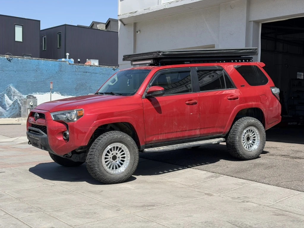 Basta RF3 Polished Silver on 2021 Toyota 4Runner