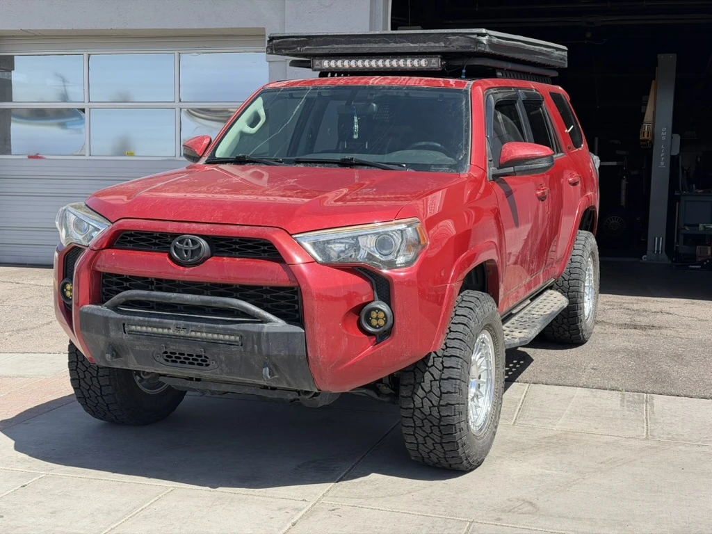 Basta RF3 Polished Silver Rim on 2021 Toyota 4Runner