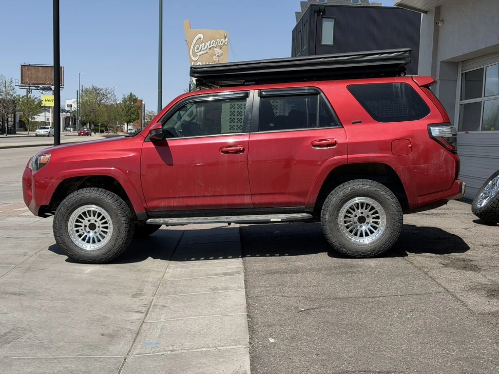 Polished Silver Basta RF3 on 2021 Toyota 4Runner