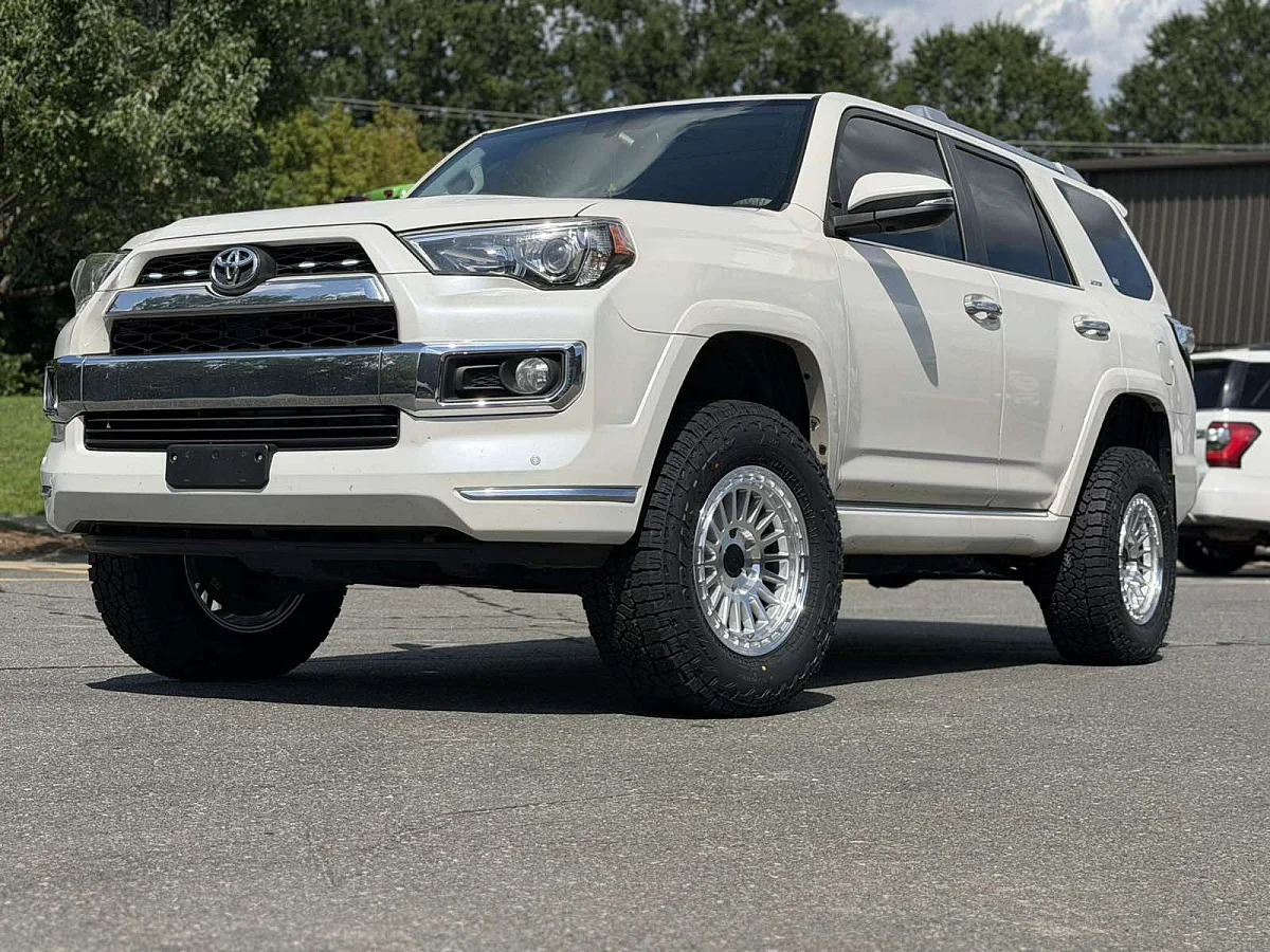 Basta RF3 Polished Silver Rim on 2022 Toyota 4Runner