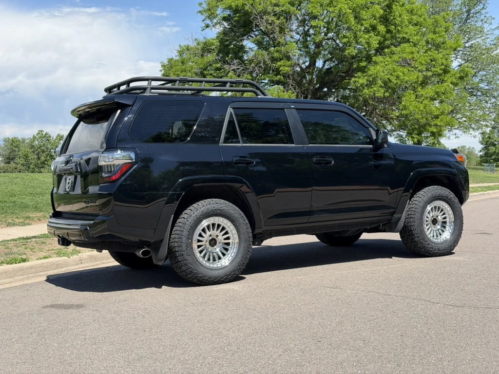 2023 Toyota 4Runner with Basta RF3 Polished Silver Wheels