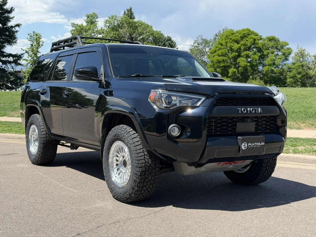 2023 Toyota 4Runner with Polished Silver Basta RF3 Rims