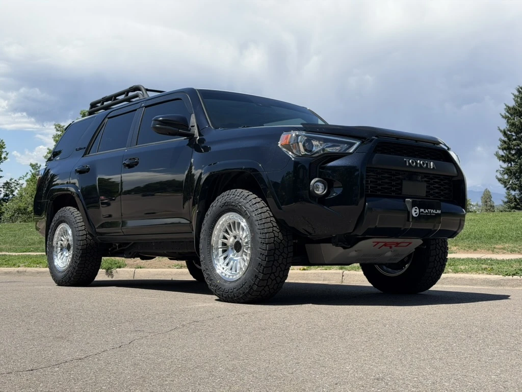 Basta Polished Silver RF3 Wheel on 2023 Toyota 4Runner