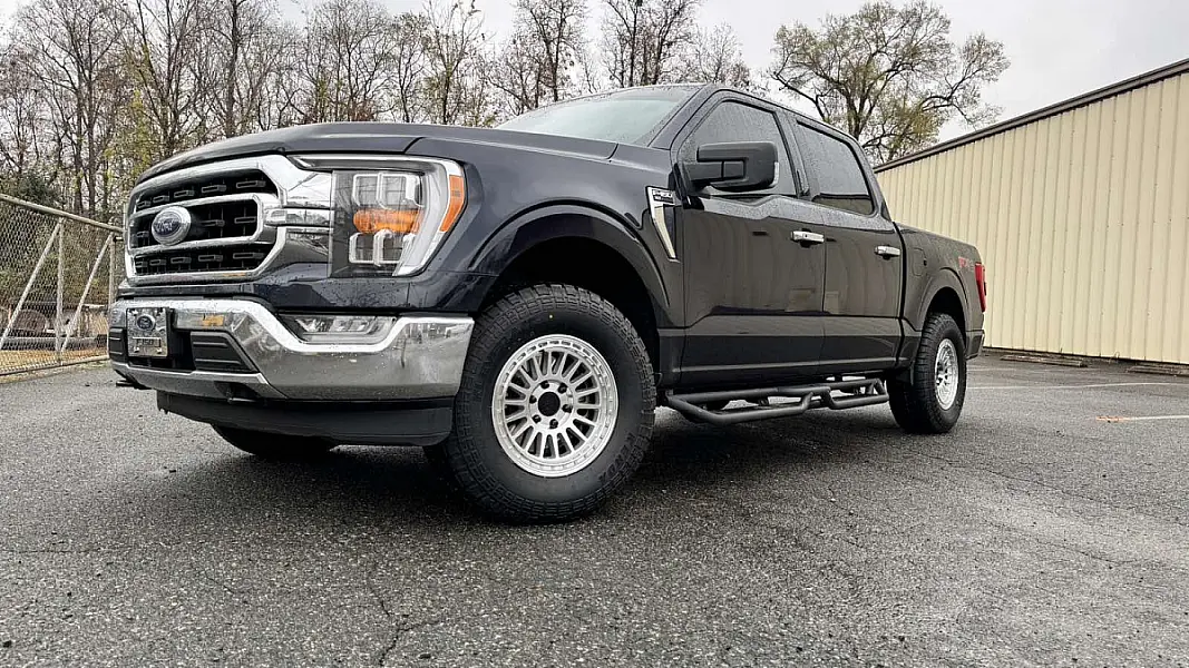 Basta RF3 Polished Silver Rim on 2026 Ford F-150