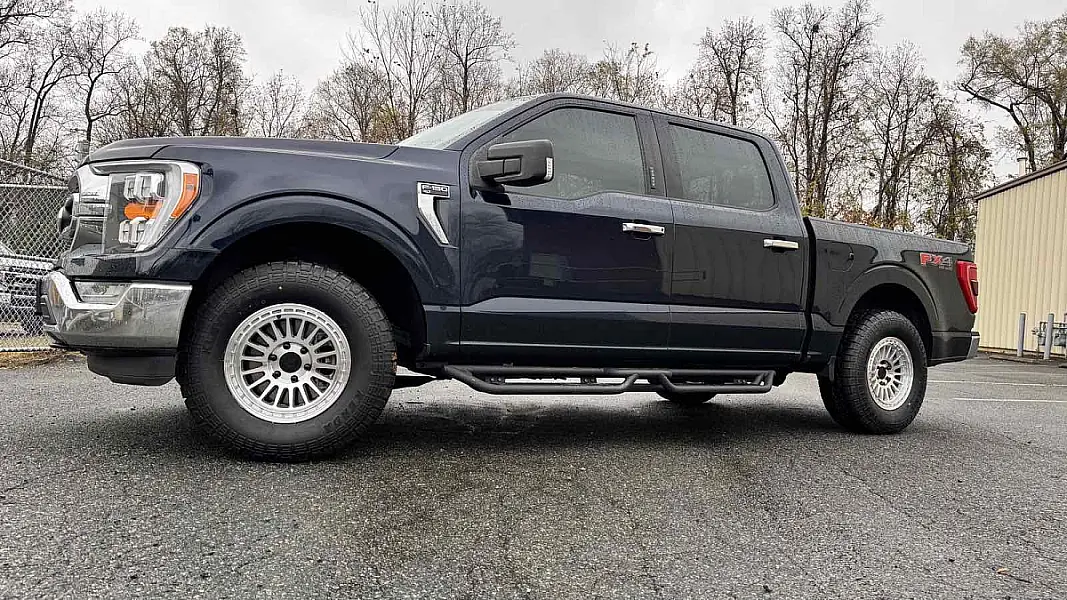 Polished Silver Basta RF3 on 2026 Ford F-150