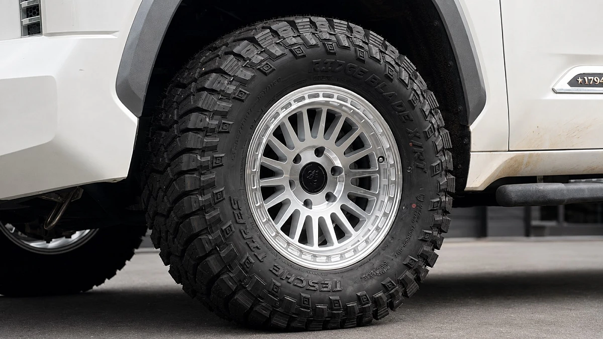 2026 Toyota Tundra with Polished Silver Basta RF3 Rims