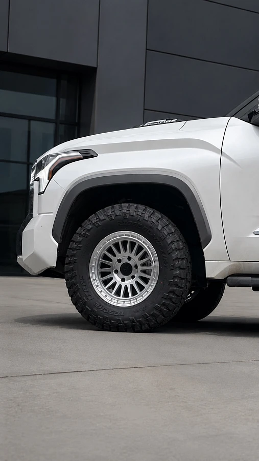 2026 Toyota Tundra with Basta RF3 Polished Silver Rims
