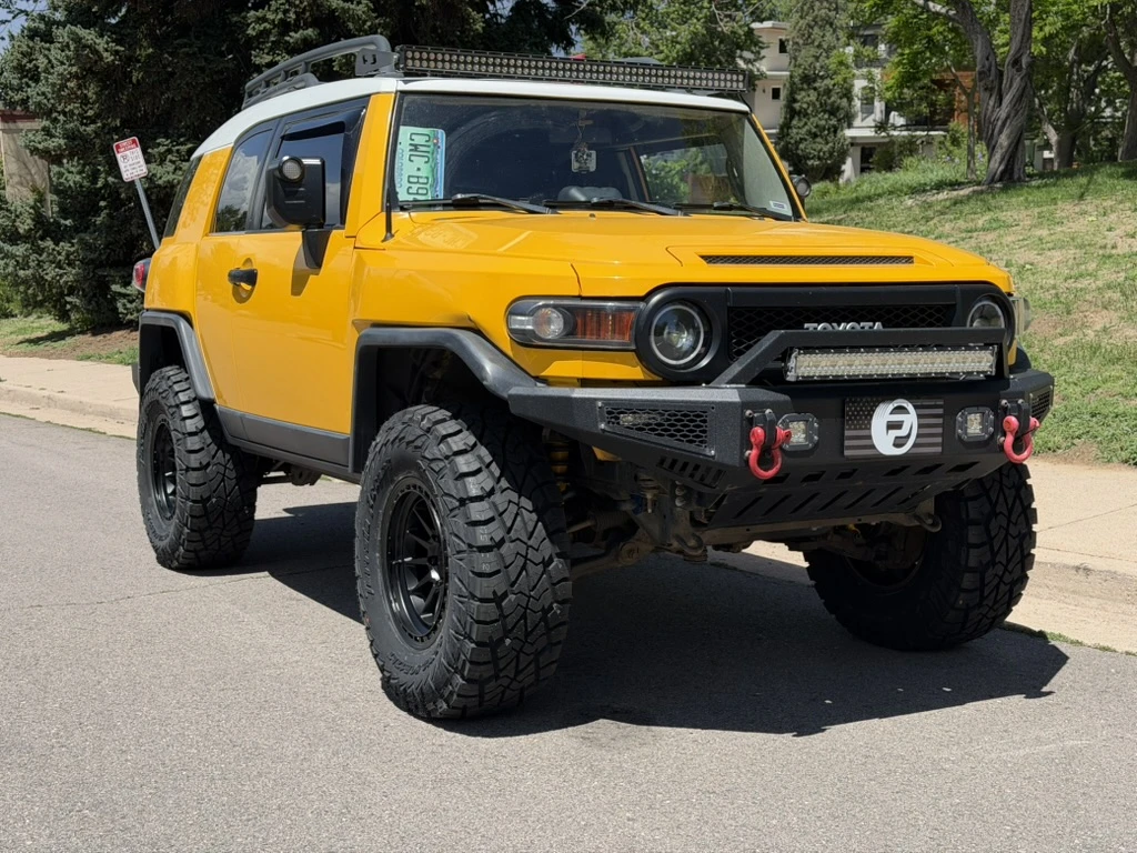 2012 Toyota FJ Cruiser with Lock Off-Road Baja Black Rims