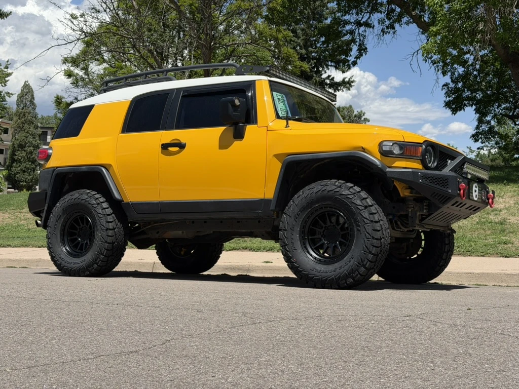 2012 Toyota FJ Cruiser with Lock Off-Road Baja Black Wheels