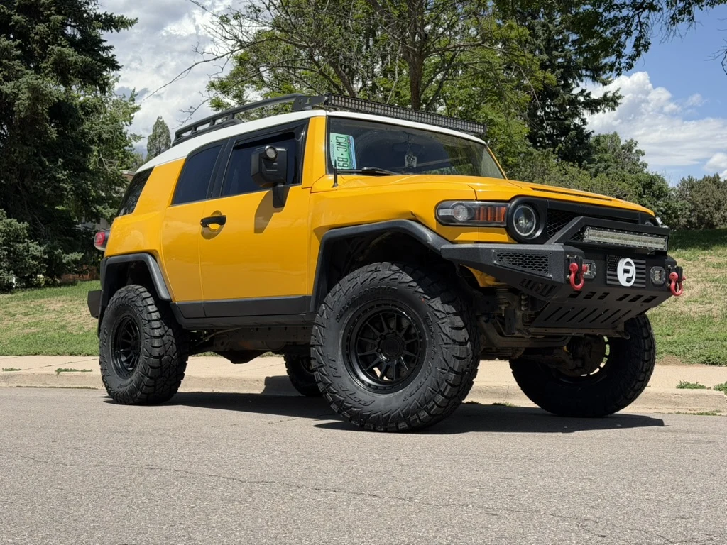 2012 Toyota FJ Cruiser Running Lock Off-Road Baja Black
