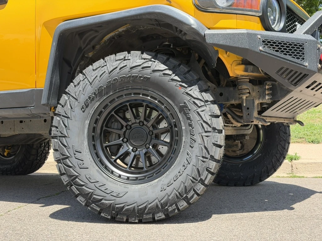 Lock Off-Road Baja Black Aftermarket Wheel on 2012 Toyota FJ Cruiser