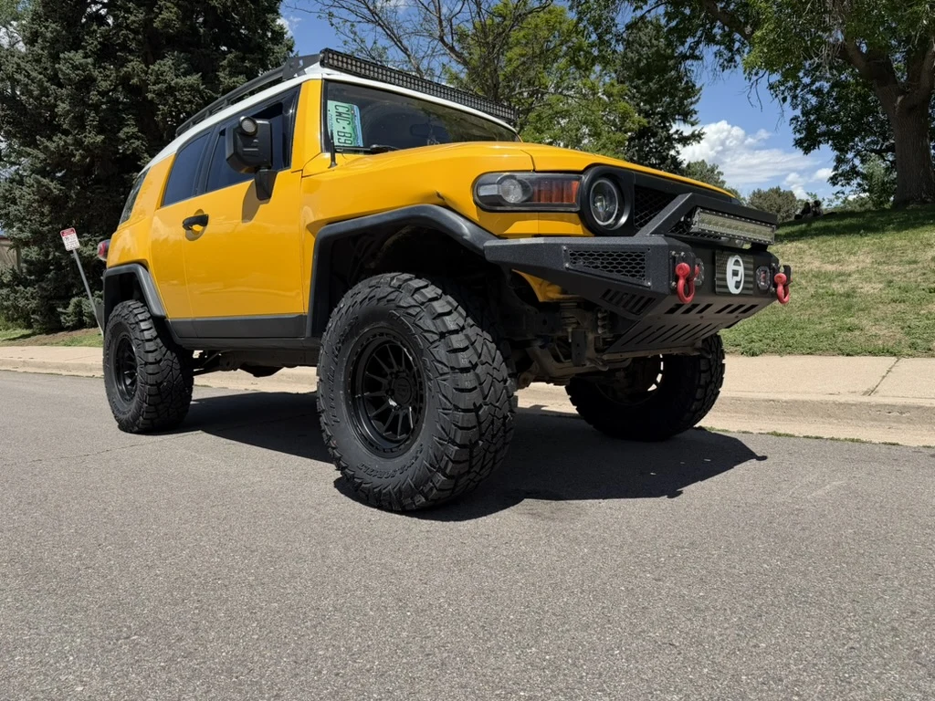 2012 Toyota FJ Cruiser Lock Off-Road Baja Black Wheel