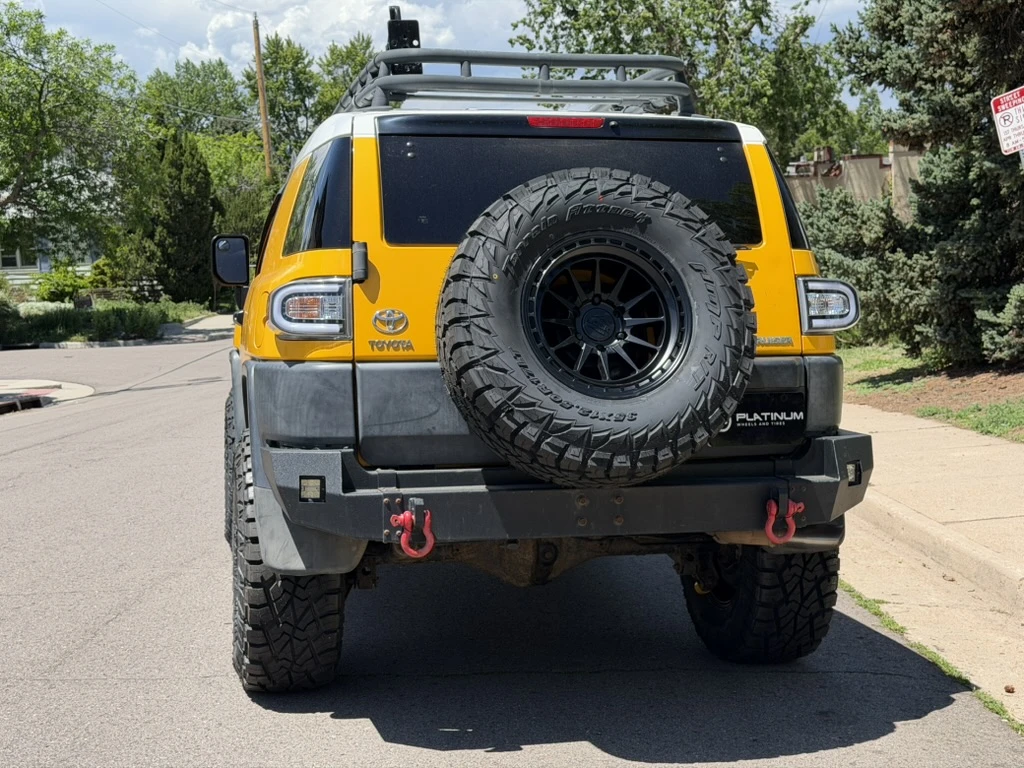 2012 Toyota FJ Cruiser Lock Off-Road Baja Black Custom Wheels