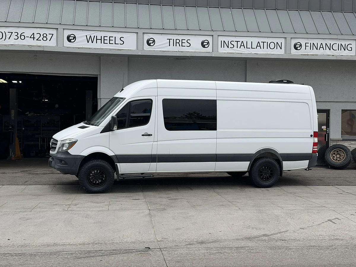 Black Lock Off-Road Baja on 2018 Mercedes-Benz Sprinter