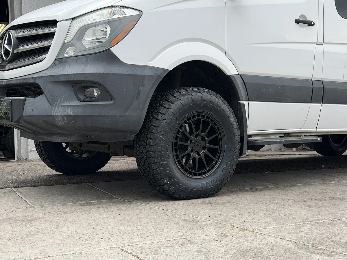 Lock Off-Road Black Baja Wheel on 2018 Mercedes-Benz Sprinter