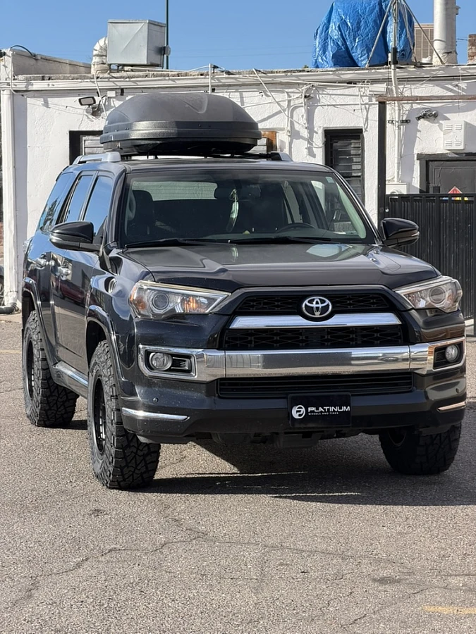 2019 Toyota 4Runner with Lock Off-Road Baja Black Rims