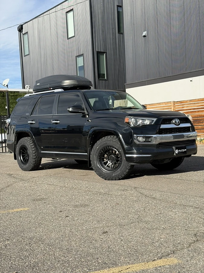 2019 Toyota 4Runner with Black Lock Off-Road Baja Rims