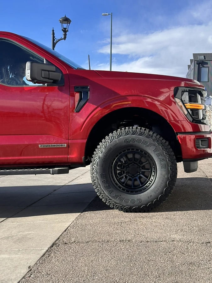 2026 Ford F-150 with Lock Off-Road Baja Black Wheels