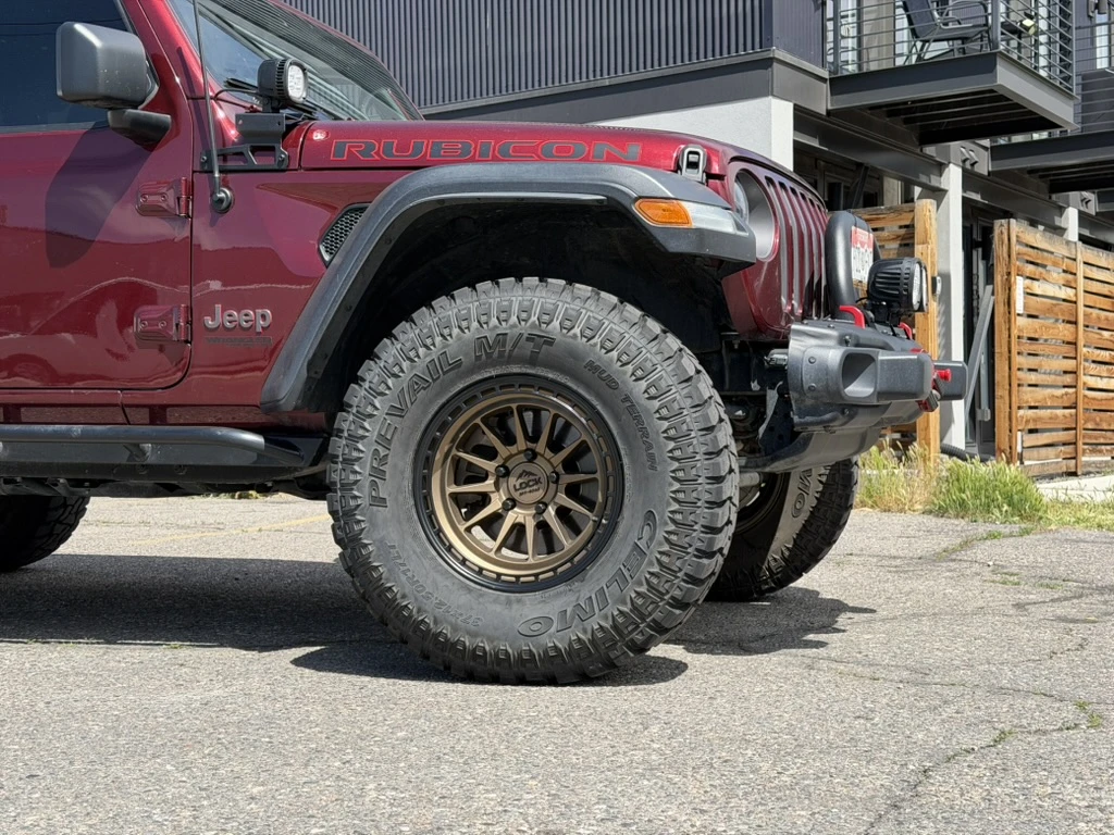 2016 Jeep Wrangler with Lock Off-Road Baja Bronze Rims