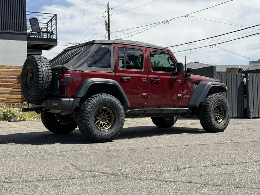 Lock Off-Road Baja Bronze Rim on 2016 Jeep Wrangler
