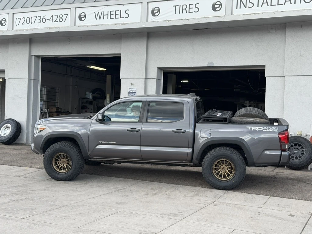 2023 Toyota Tacoma with Lock Off-Road Baja Bronze Wheels