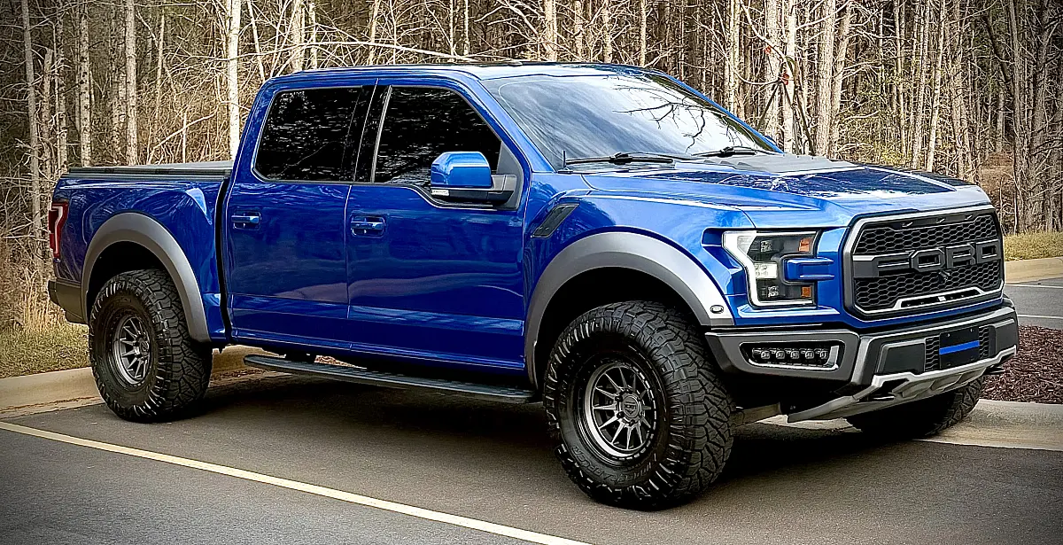 Charcoal Lock Off-Road Baja on 2017 Ford F-150