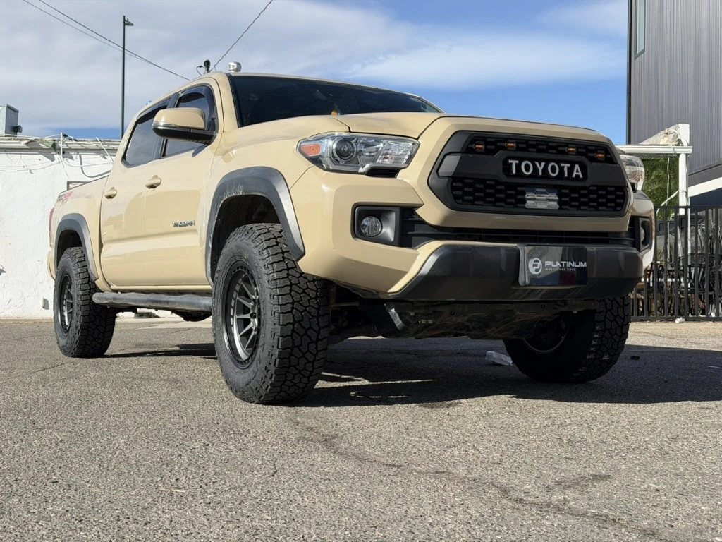 2023 Toyota Tacoma with Lock Off-Road Baja Charcoal Wheels