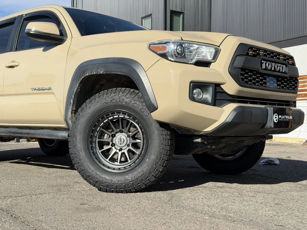 2023 Toyota Tacoma with Charcoal Lock Off-Road Baja Rims
