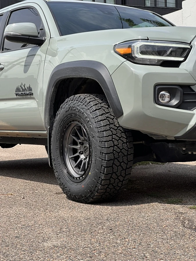 2024 Toyota Tacoma with Lock Off-Road Baja Charcoal Rims