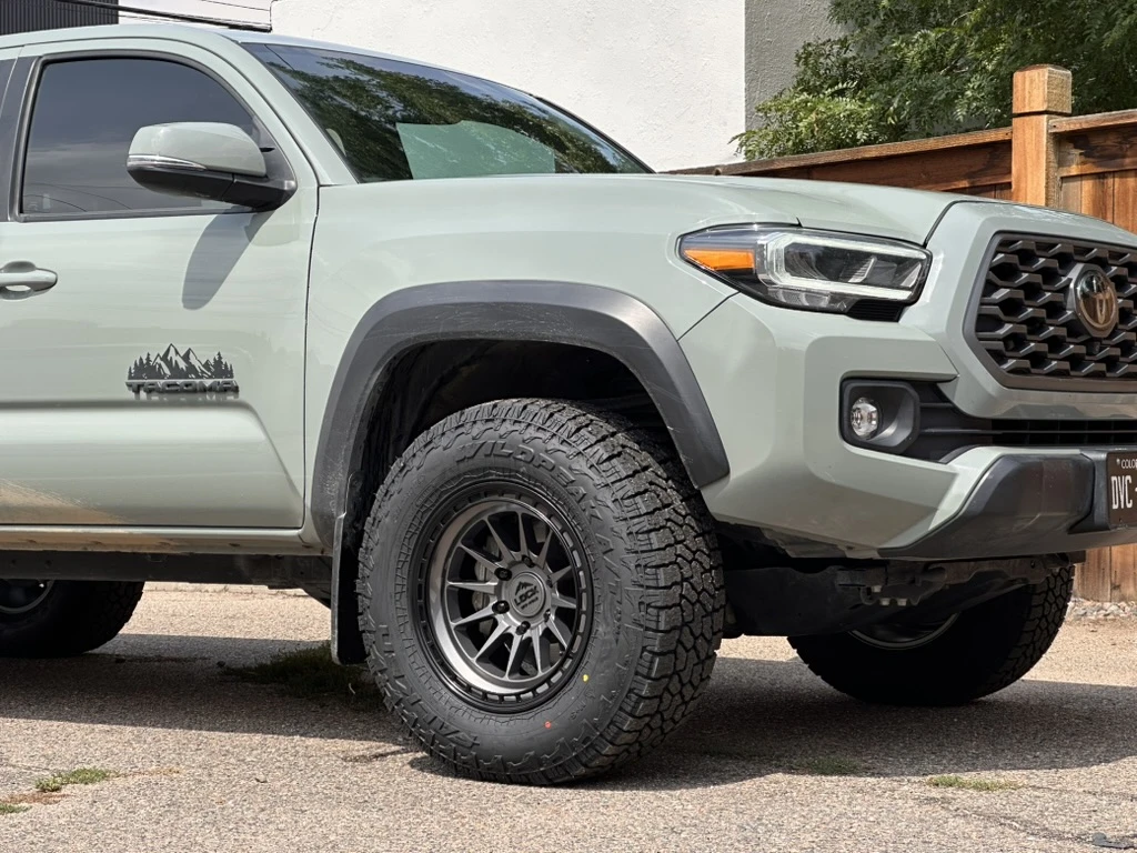 2024 Toyota Tacoma with Lock Off-Road Baja Charcoal Wheels