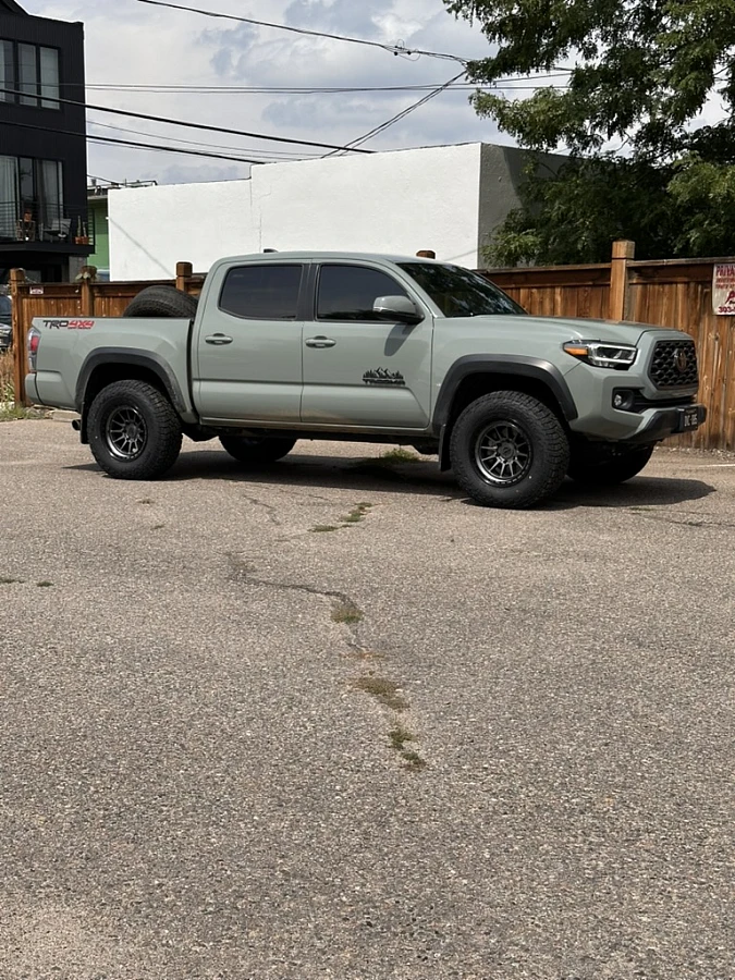 Lock Off-Road Baja Charcoal on 2024 Toyota Tacoma